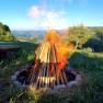 gemütliches Lagerfeuer, © Familie Schweighuber gemütliches Lagerfeuer, © Familie Schweighuber
